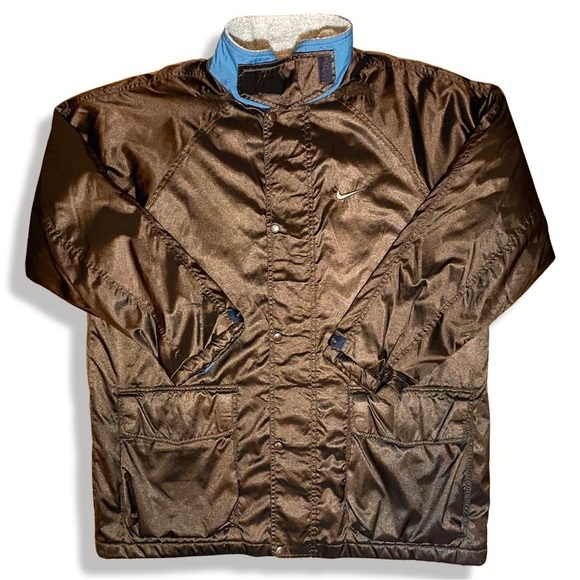 Nike Other - Vintage 90s Nike Sherpa Lined Jacket SIZE:L